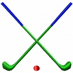 Golf Embroidery Design 6 Golf Embroidery Design 6